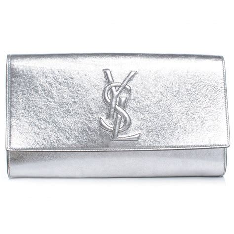 ysl tasche silber